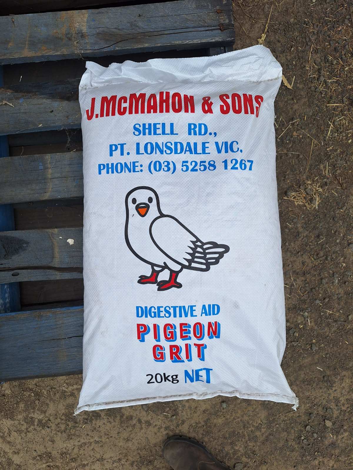 Pigeon Shell Grit 20kg