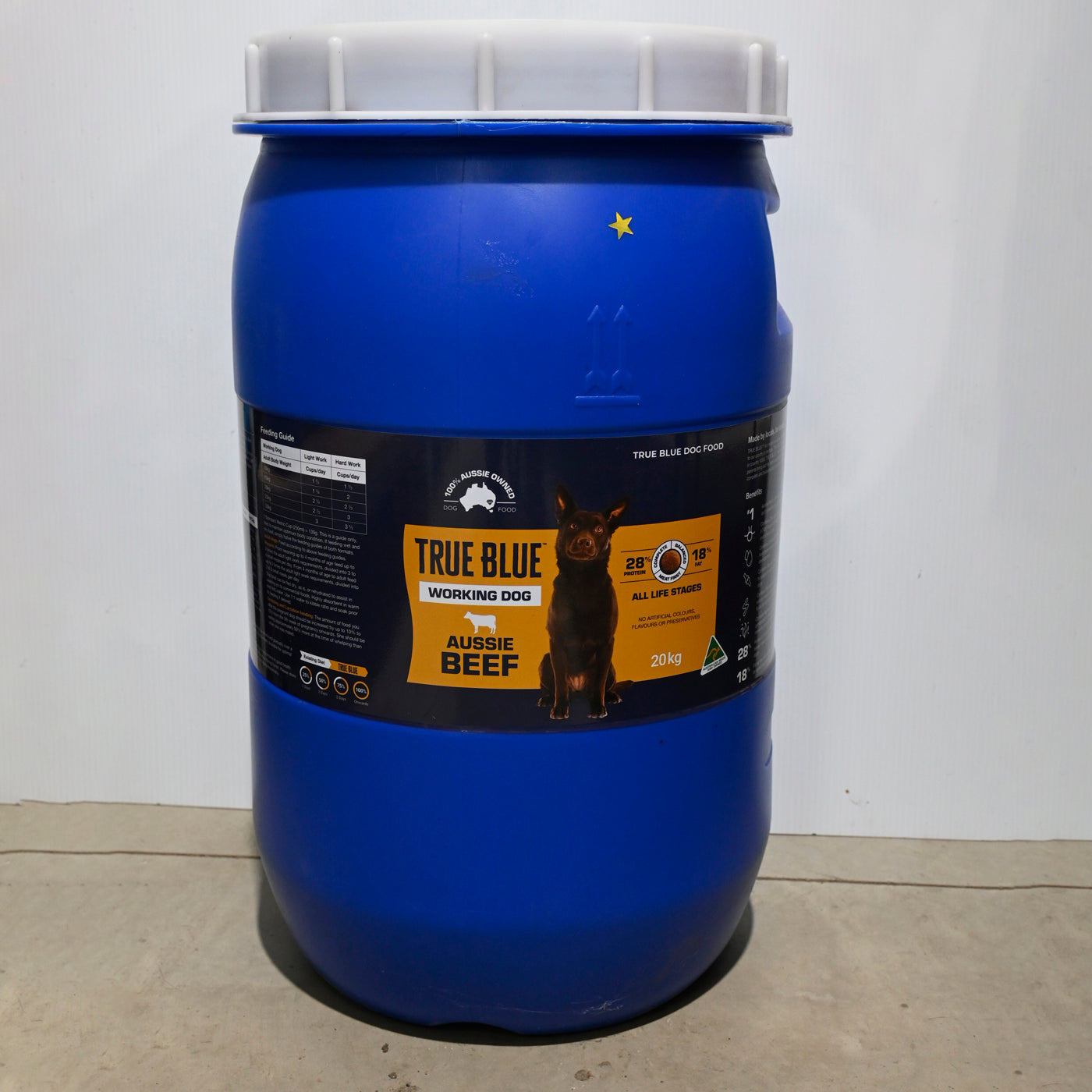True Blue Barrell Wdf 20kg