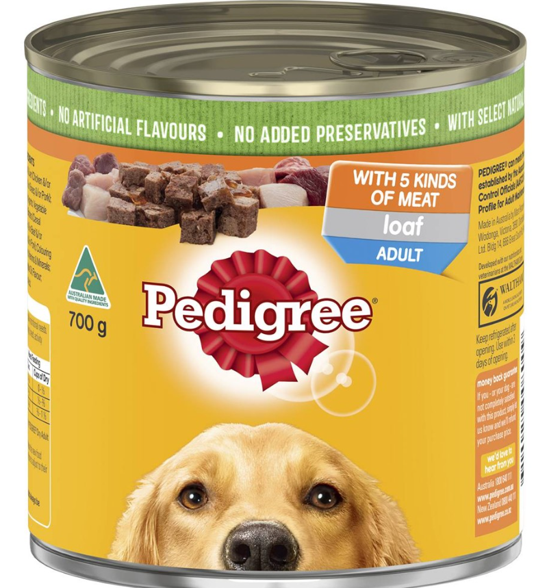 Pedigree Grab-a-slab 5 Kinds Of Meat 12 X 700g