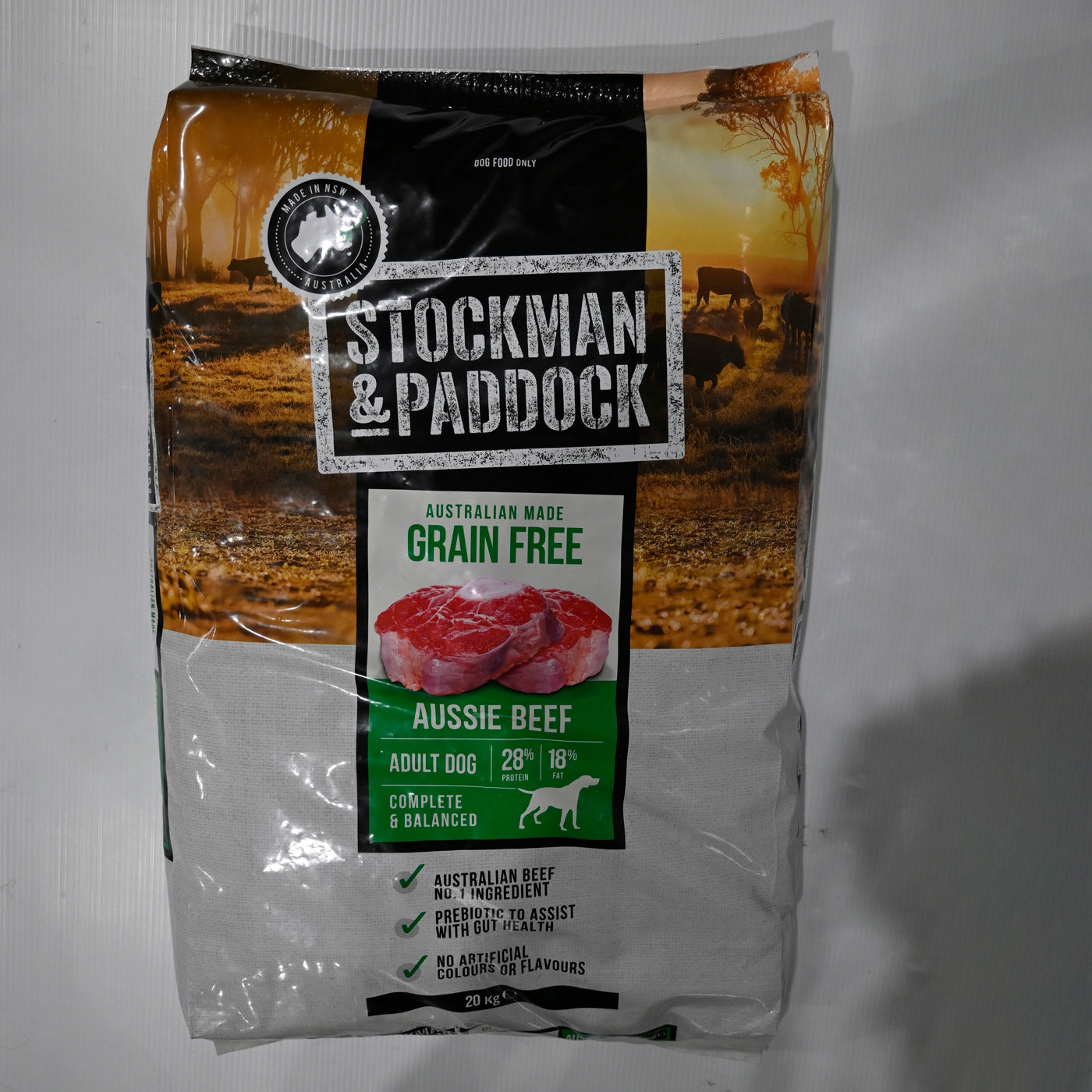 Stockman Paddock Grain Free Beef 20kg