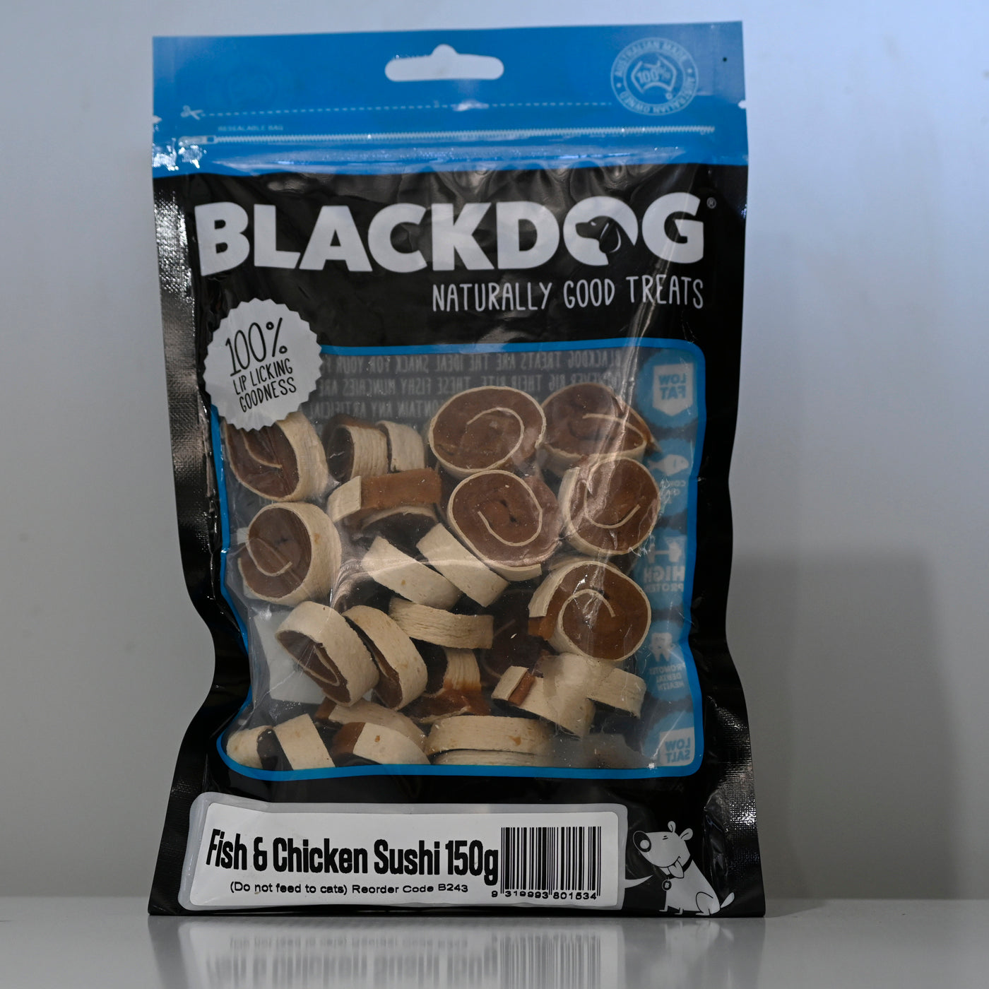 Black Dog Fish & Chicken Sushi 150g