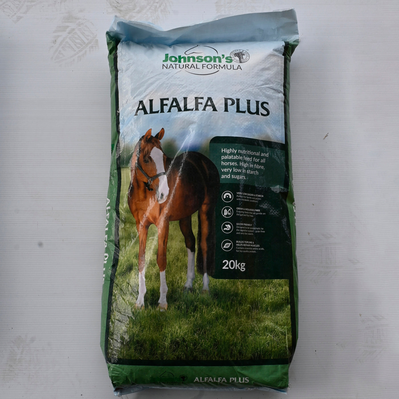 Johnsons Alfalfa Plus Horse 20kg