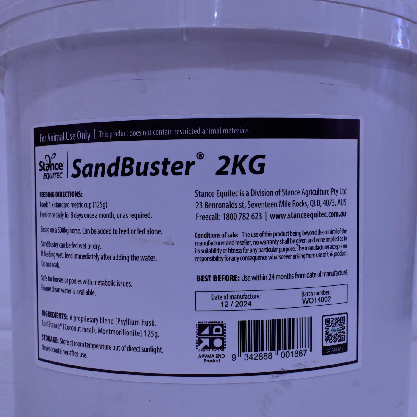 Stance Equitec Sandbuster 2kg