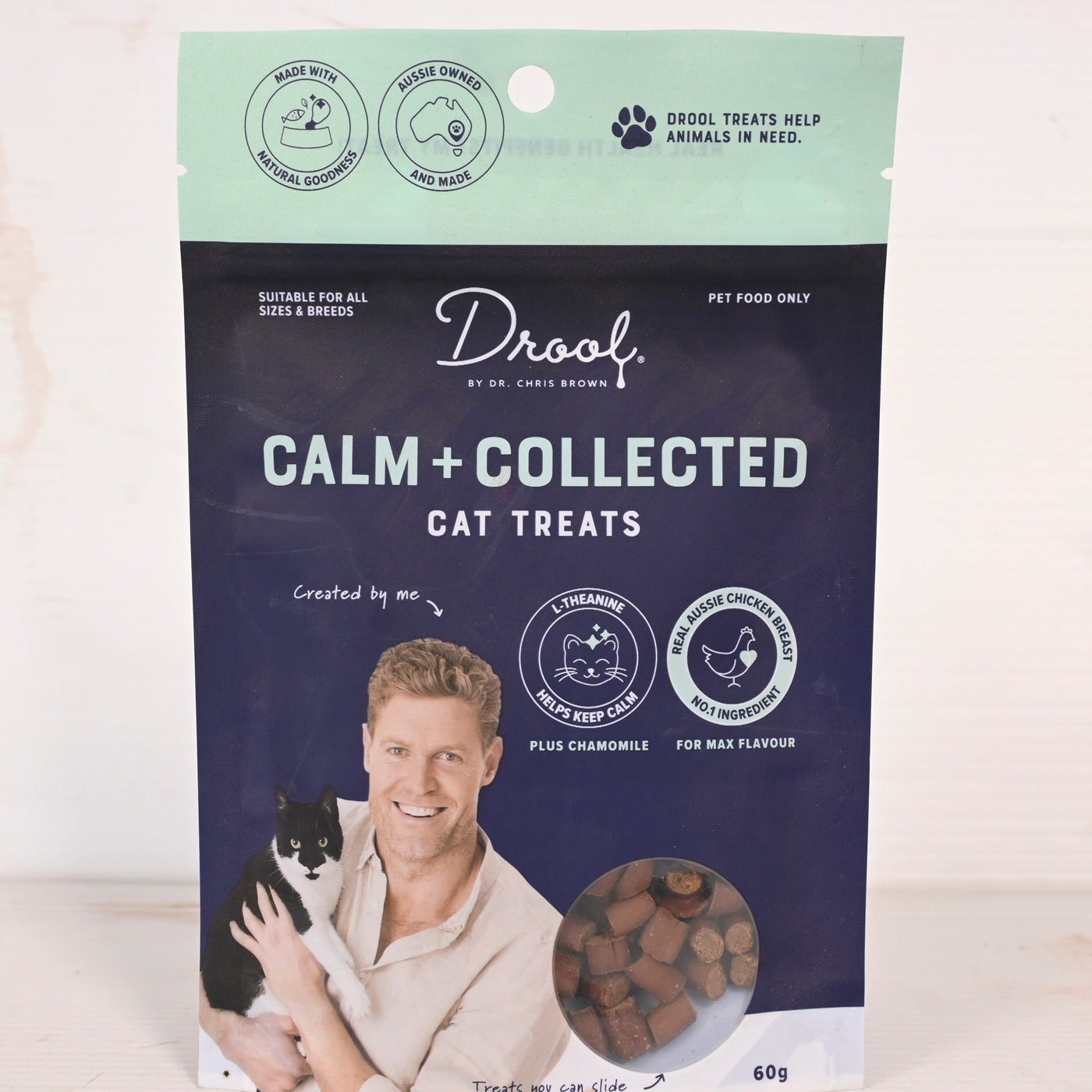 Dr Chris Brown Calm + Collected Cat Pellet Treats