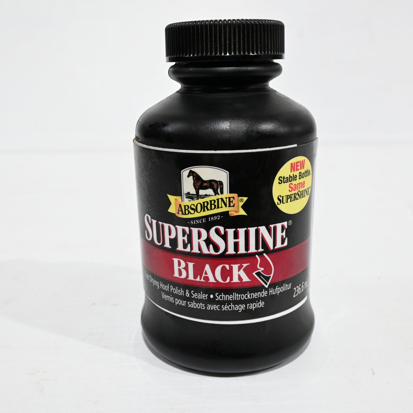 Supershine Hoof Polish Black 236ml