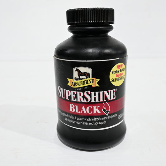 Supershine Hoof Polish Black 236ml