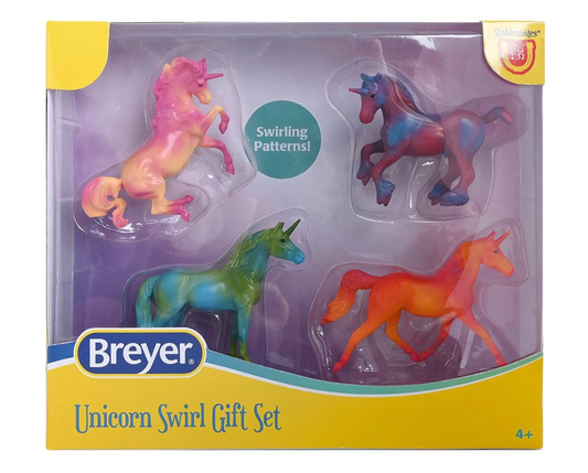 Breyer Stablemates Swirl 4 Piece Gift Set