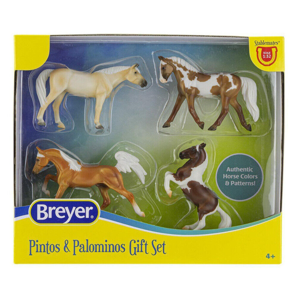 Breyer Stablemates Pintos & Palominos Gift Set