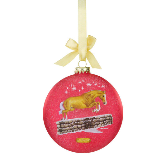 Breyer Artist Signature Glass Ornament