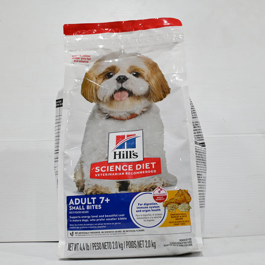 Hills Adult 7+ Small Bites 2kg Dog Food