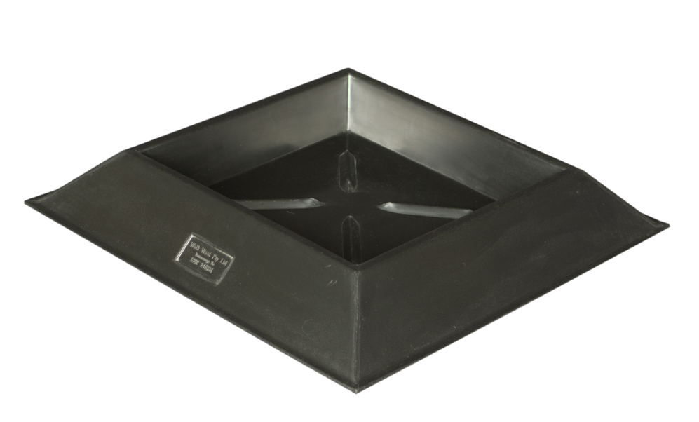 Agboss Can't Tip Trough, 25 Litre - Black