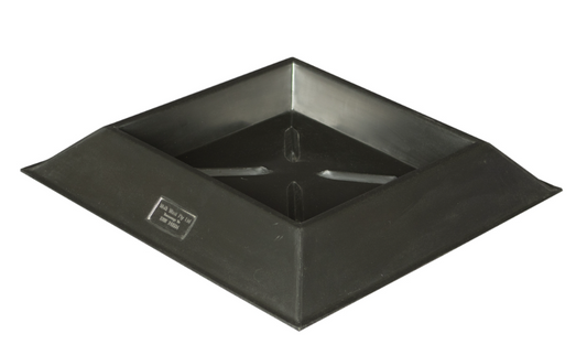 Agboss Can't Tip Trough, 25 Litre - Black