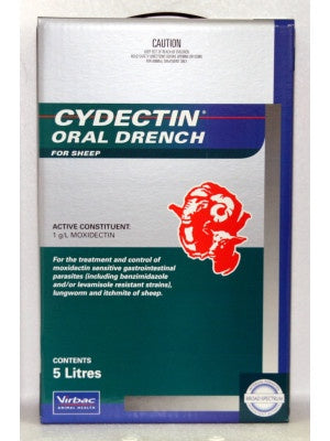 Virbac Cydectin Sheep Oral & Selenium 5l