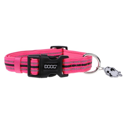 Doog Neoprene Dog Collar Lady (neon) - Small