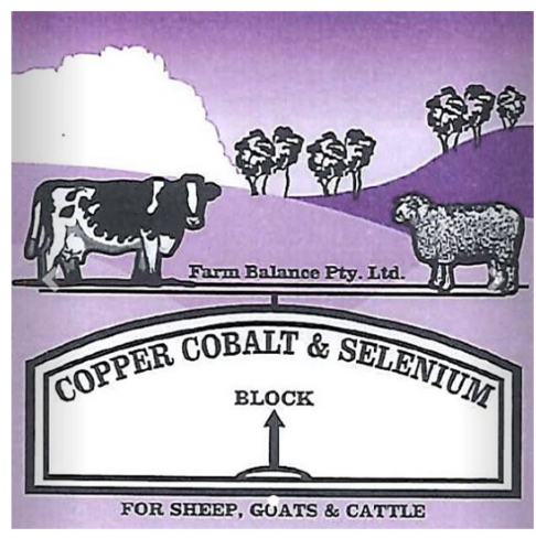 Fb Copper, Cobalt & Sel Block 18kg