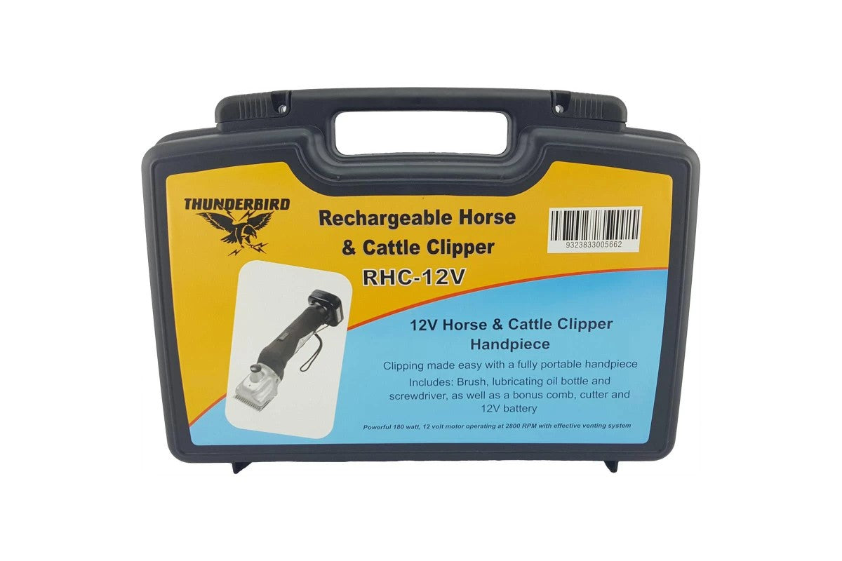 Thunderbird Equine Rechargeable Clippers A5