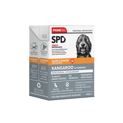 Prime Spd Slow Cooked Kangaroo & Pumpkin 354g [fl:kangaroo & Pumpkin]