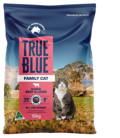 True Blue Beef & Liver Cat 10kg
