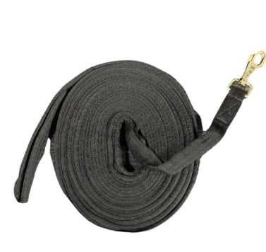 Showcraft Lunge Lead 30' In Bag [cl:black]