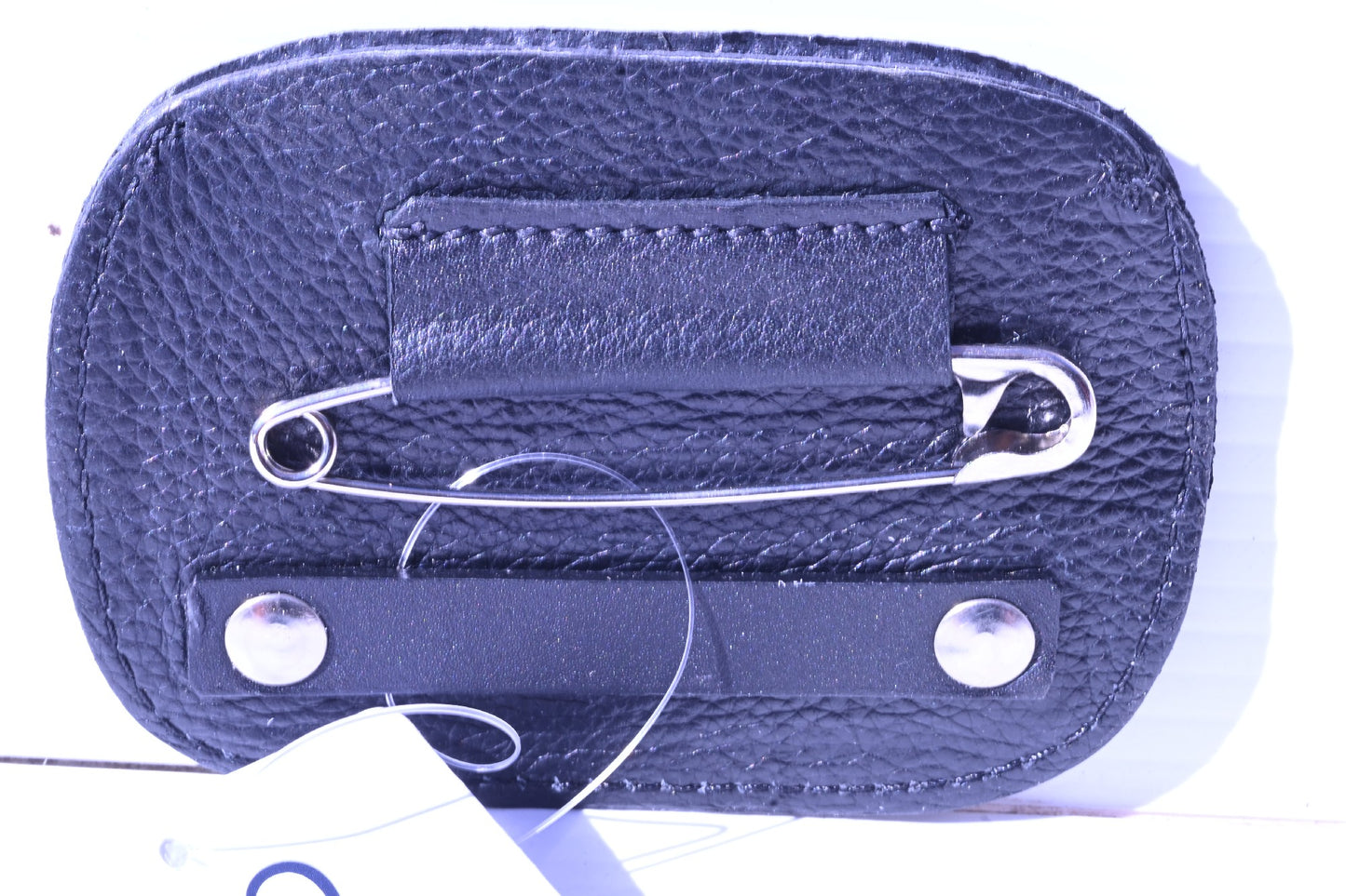 Cavalier Leather Saddlepad 4 Digit Number Holder [cl:black]