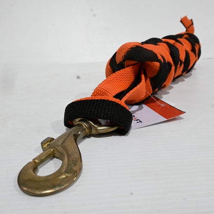Status Hand Plaited Lead [cl:orange/black]