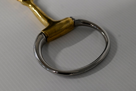 Cavalier Eggbutt With Training Link Bit [sz:14.5cm]