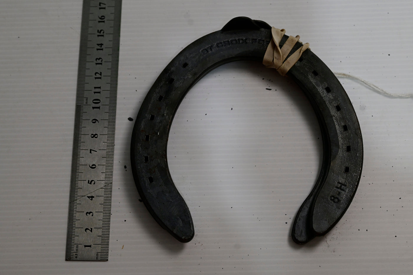 The St Croix Concord Steel Horseshoe Toe Clip Front 7 [sz:7]