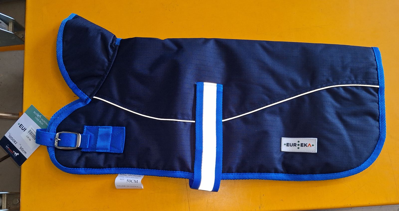 Eureka 600d Bounty Dog Coat Navy Blue [sz:40cm]