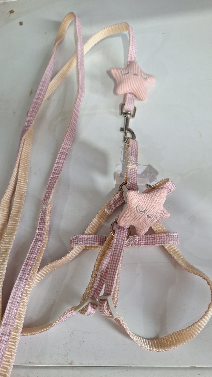 Cat Harness And Leash [cl:pink Check]
