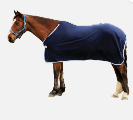 Showcraft Polar Fleece Rug [cl:blue Sz:5"0/153cm]