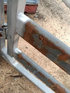 Premium Bent Top Access Gate 1.25m