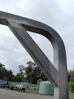 Premium Bent Top Access Gate 1.25m
