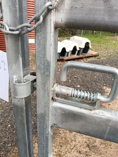 Premium Bent Top Access Gate 1.25m