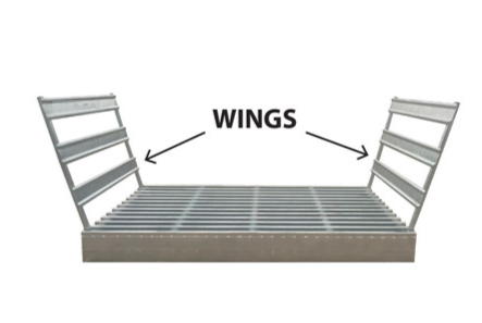 Brazzen Cattle Grid Wings (set Of 2)