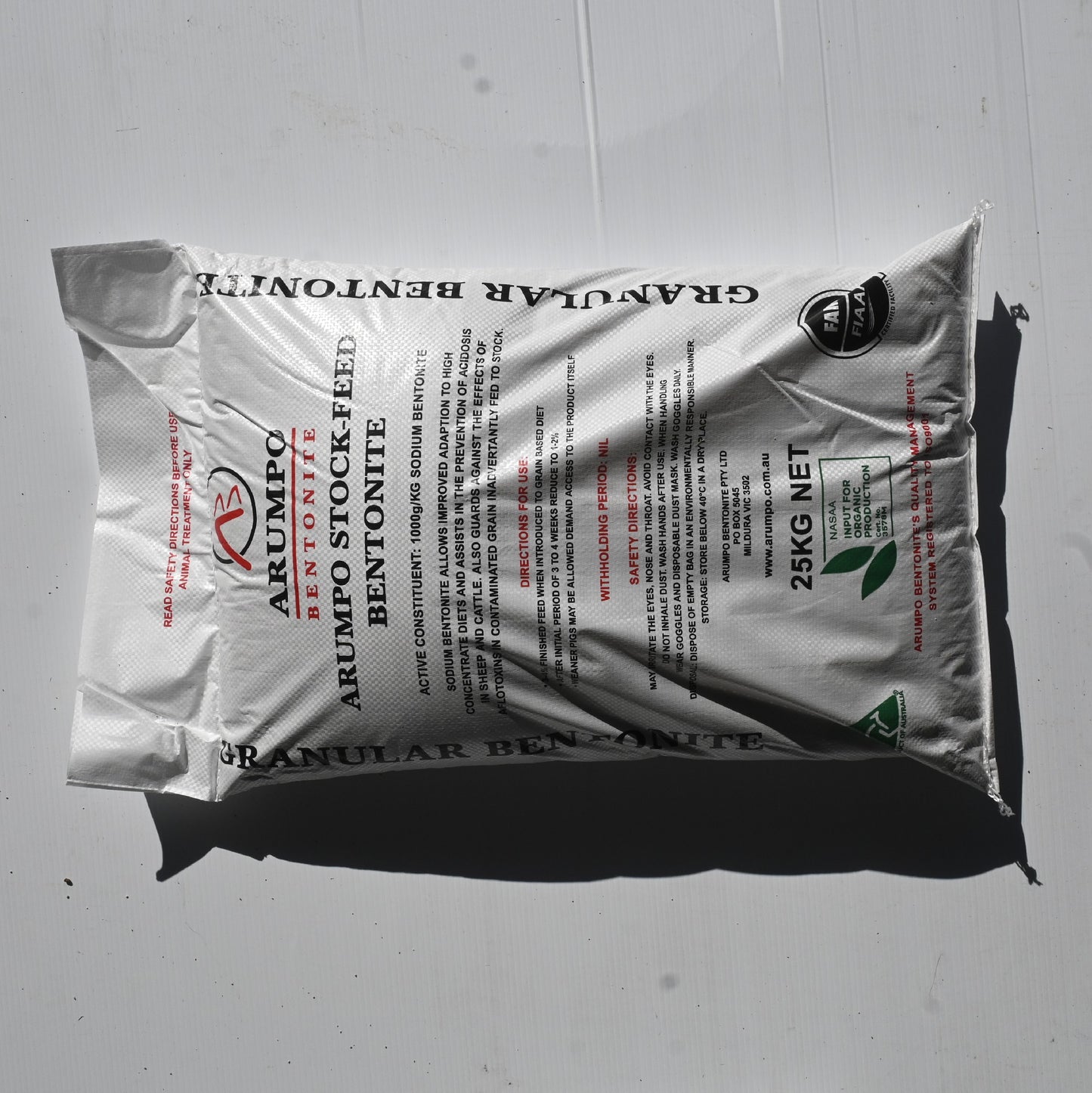 Arumpo Bentonite Granular 25kg