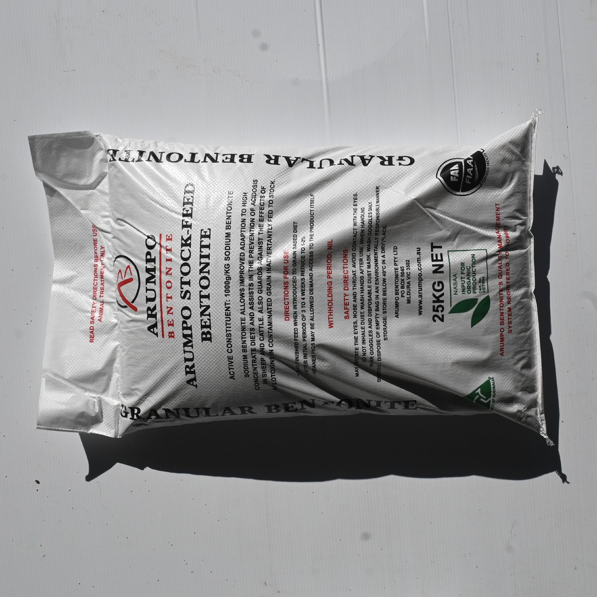 Arumpo Bentonite Granular 25kg