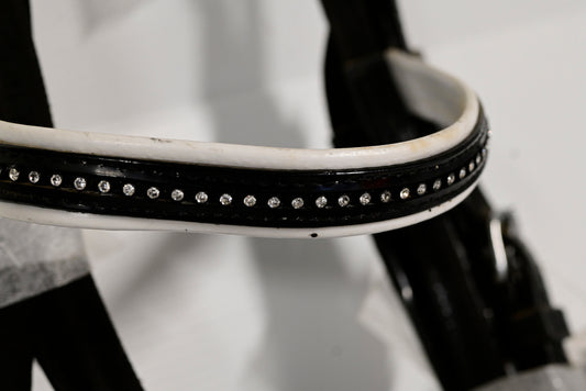 Diamonte Pvc Hanoverian Bridle Cob