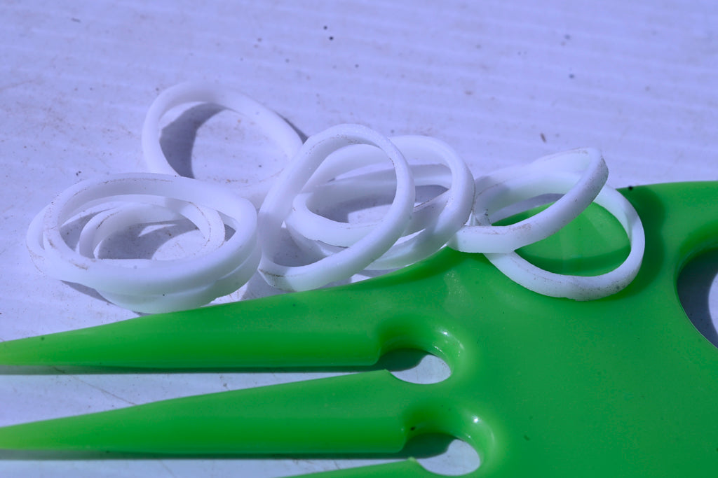 Eureka - Rubber Bands & Braid Comb [cl:white]