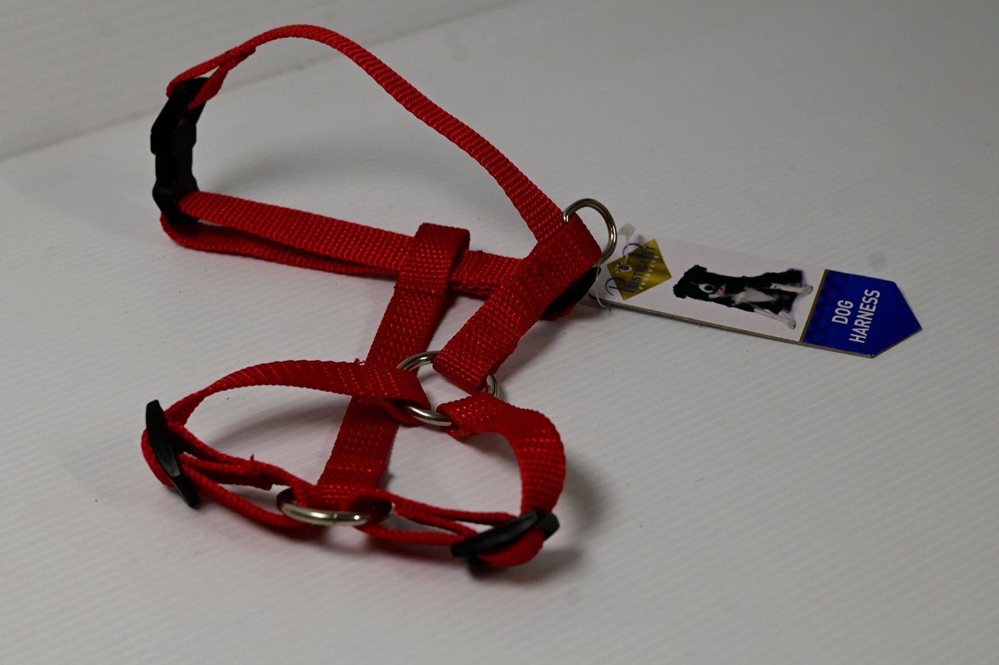 Premium Dog Harness [cl:blue Sz:s (1.5 X 40cm-50cm)]