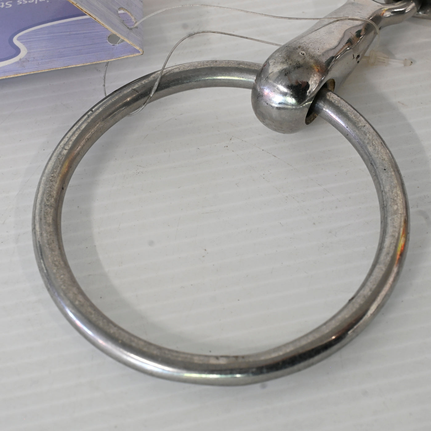 Showcraft - Stainless Steel Oval Link Training Bit - 11.5cm - Pony