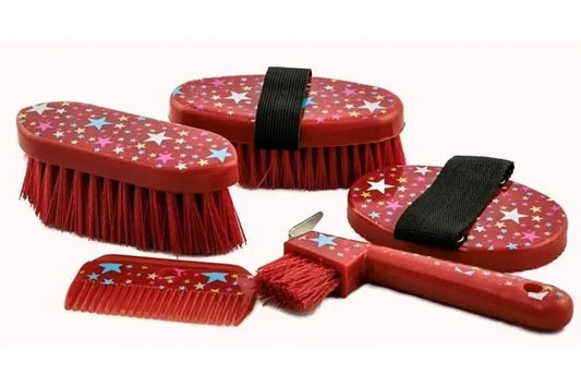 Eureka Starburst Grooming Set Red