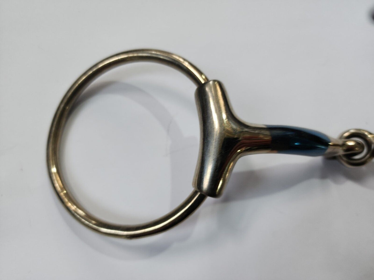 Sc- Blue Steel Barrel Snaffle Cob