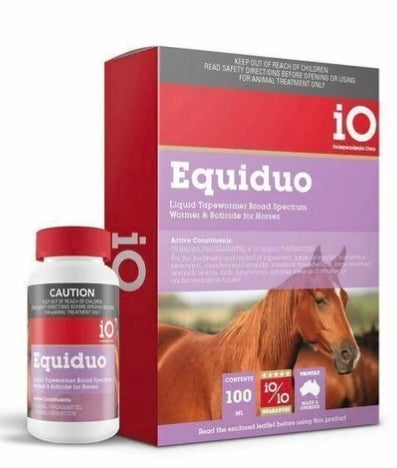 Io Equiduo Liquid Equine Wormer 250ml