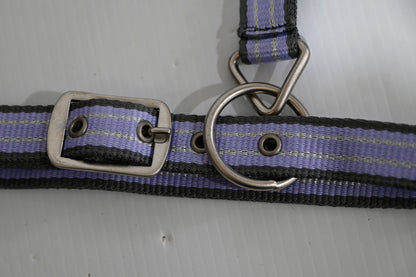 Eureka Halter & Lead Set - Cob [cl:grey, Lavender & White]