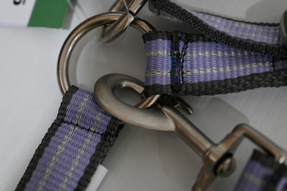 Eureka Halter & Lead Set - Cob [cl:grey, Lavender & White]