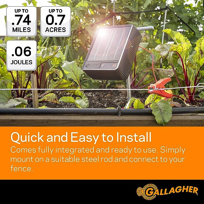 S6 Lithium Solar Energizer