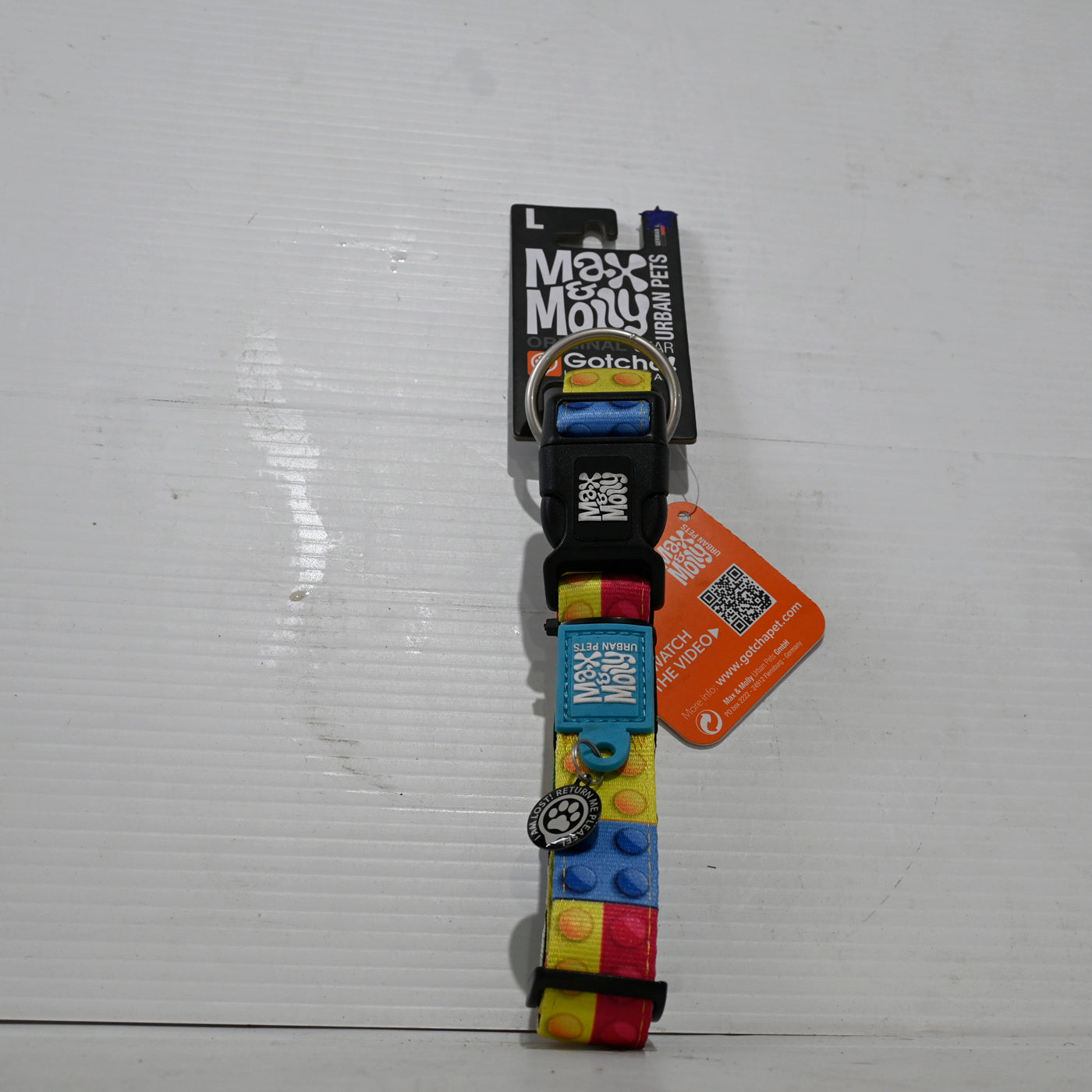 Max & Molly Smart Id Dog Collar [cl:playtime 2.0 Sz:large]