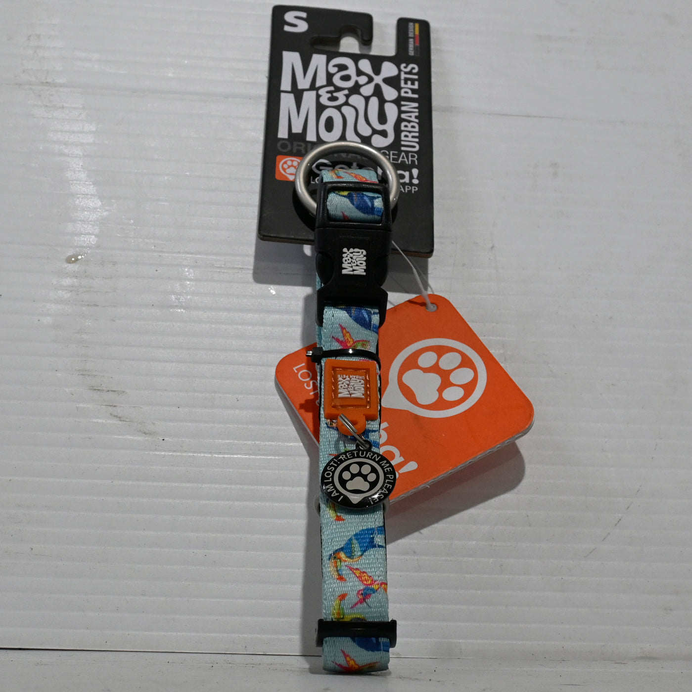 Max & Molly Smart Id Dog Collar [cl:paradise Sz:small]
