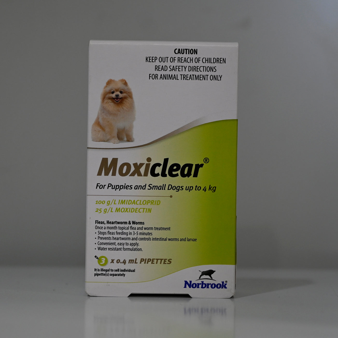 Moxiclear For Small Dogs Upto 4kg 3 Pack