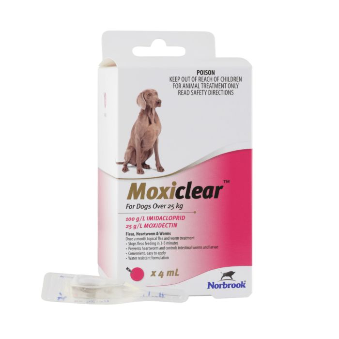Moxiclear For Dogs Over 25 3 Pack